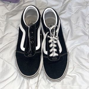 Platform Black Vans